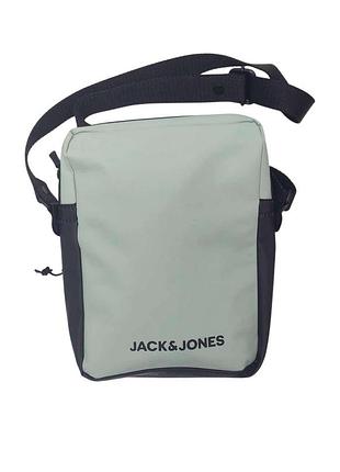 (194 020) сумка jack & jones 12270586*40 unisex зеленый б/р