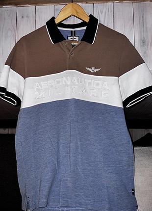 Футболка-поло чоловіча aeronautica р l