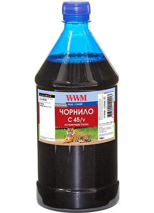 Чернила wwm для canon cli-481pb 1000г blue водорастворимые (c45/v-4)