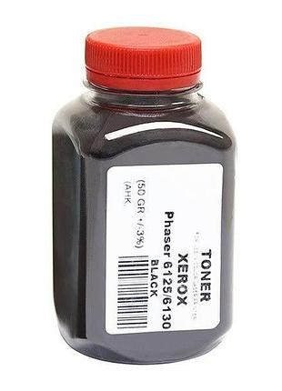 Тонер анк для xerox phaser 6125/6130 бутль 50г black (1502970)