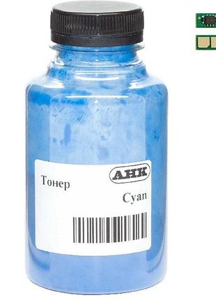 Тонер + чип анк для canon imagerunner c3326i, c-exv65 бюль 300г 11000 в. cyan (50000534)