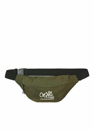 (194 024) сумка jack & jones 12267112*91 unisex хаки б/р