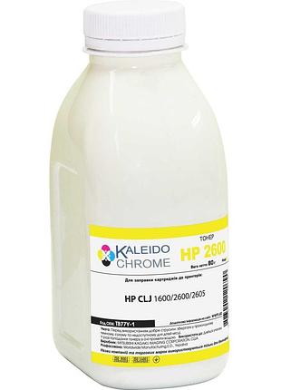 Тонер kaleidochrome для hp clj 1600/2600/2605 бутыль 80г yellow (tb77y-1)
