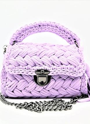 (177 465) сумка brand-x 07-1036*81 женск. сиреневый