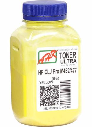 Тонер анк для hp clj pro m452/477 бутль 60г yellow (3202783)