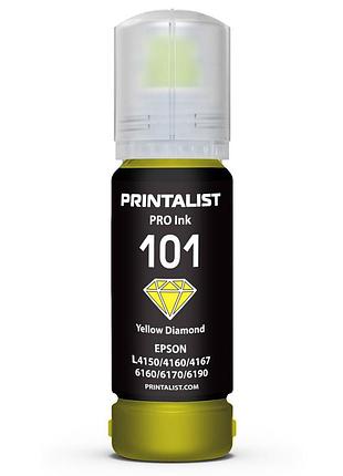Чорнило printalist 101 для epson l4150/4160 70г yellow водорозчинне (pl101y)