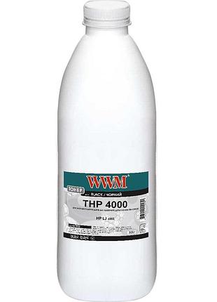 Тонер wwm для hp lj 4000 бутль 305г black (tb32)