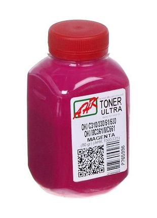 Тонер анк для oki c310/330/510/530 бутыль 80г magenta (1505335)