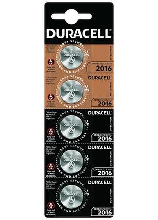 Батарейка duracell cr2016 (ціна за 5 шт)