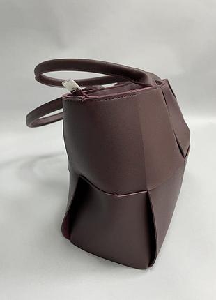 (171 127) сумка brand-x 0382*21 женск. бордо б/р