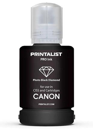Чернила printalist для canon 140г photo black водорастворимые (pl-ink-canon-pb)