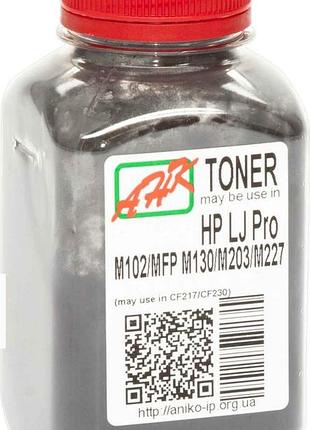 Тонер анк для hp pro m102a/102w/130a бутыль 60г black (1401068)