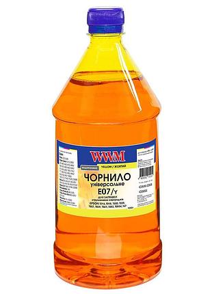 Чернила wwm для epson stylus c42/c48/c62 1000г yellow водорастворимые (e07/y-4)