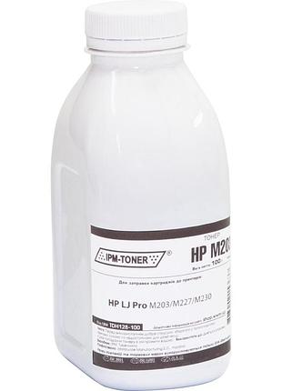 Тонер ipm для hp lj pro m203/m227/m230 бутль 100г black (tdh128-100)