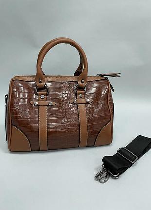 (171 121) сумка brand-x 0532*70 женск. коричневый б/р