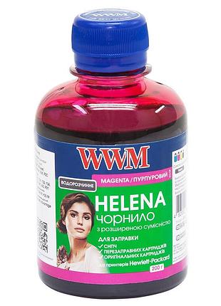 Чернила wwm helena для hp 200г magenta водорастворимые (hu/m)