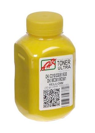 Тонер анк для oki c310/330/510/530 бутыль 80г yellow (1505336)