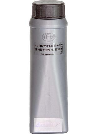 Тонер ipm для brother hl-1110r/1112r, dcp-1512 бутль 60г black (tsb44h)