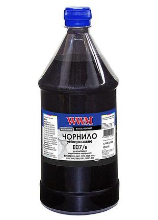 Чернила wwm для epson stylus c42/c48/c62 1000г black водорастворимые (e07/b-4)