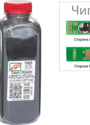 Тонер + чип анк для canon lbp-710/712 бутль 220г 12500 ст. black (3203660)