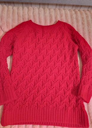 Теплый зимний свитер 46-50 размер.