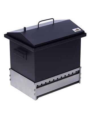 Коптильня для дома smokehouse m thermo с подставкой