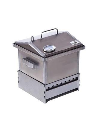 Коптильня маленькая smokehouse s original с термометром и подставкой