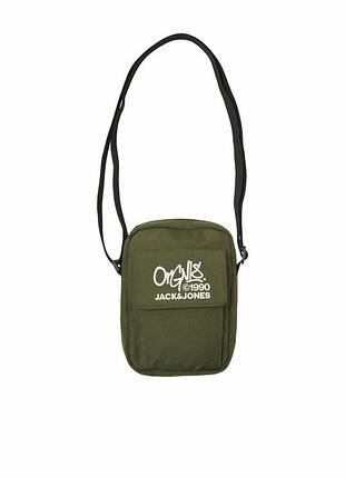 (194 023) сумка jack & jones 12267113*91 unisex хаки б/р