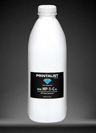 Тонер printalist для hp clj универсальный бутль 1000г cyan (hp-1-c-pl)