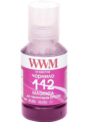 Чорнило wwm 112 для epson l11160/6490 140г magenta пігментне (e112mp)