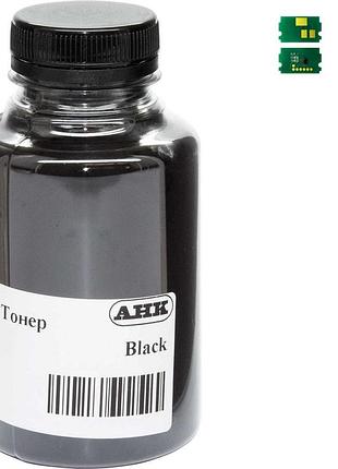 Тонер + чип анк для kyocera mita ecosys m6235/m6635 бутль 390г black (3203645)