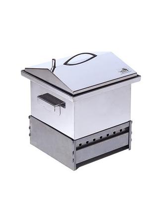 Коптильня маленькая smokehouse s deluxe с подставкой