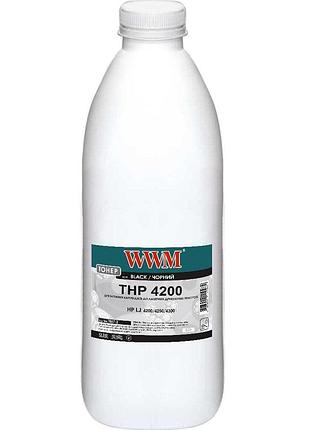 Тонер wwm для hp lj 4200/4250/4300 бутль 550г black (tb67-2)