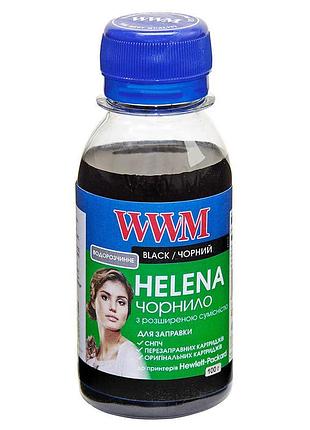 Чернила wwm helena для hp 100г black водорастворимые (hu/b-2)