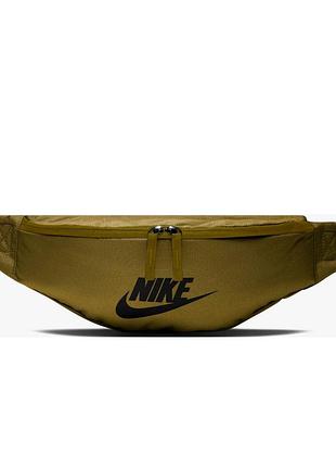 Бананка найк nike зелена хаки