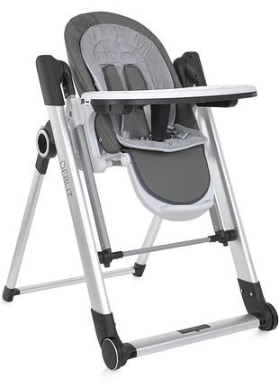 Стульчик-качели для кормления me 1102 debut serious gray