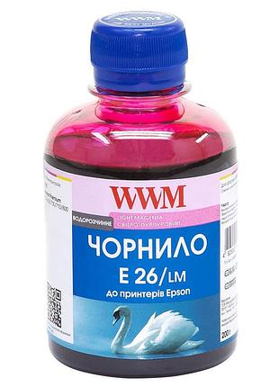 Чорнило wwm для epson expression photo xp-55/xp-750/xp-850 200г light magenta водорозчинне (e26/lm)
