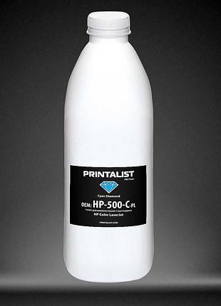 Тонер printalist для hp clj универсальный бутль 500г cyan (hp-500-c-pl)