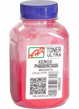 Тонер анк для xerox phaser 6500/ wc 6505 бутыль 50г magenta (1505515)