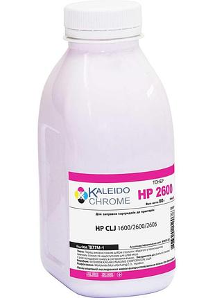 Тонер kaleidochrome для hp clj 1600/2600/2605 бутыль 80г magenta (tb77m-1)