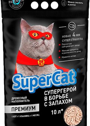Супер кэт премиум наполнитель (гранулы 4мм) 3 кг
