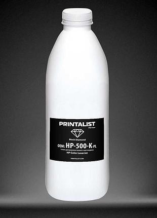 Тонер printalist для hp clj универсальный бутль 500г black (hp-500-k-pl)