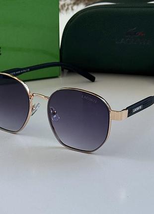 Женские солнцезащитные очки lacoste (лакоста), брендовые солнцезащитные очки премиум-класса для среднего типа лица, uv400