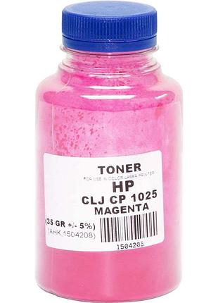 Тонер анк для hp clj cp1025 бутль 35г magenta (1504208)