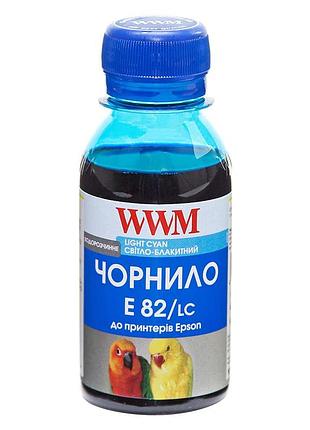 Чернила wwm для epson stylus photo t50/p50/px660 100г light cyan водорастворимые (e82/lc-2)