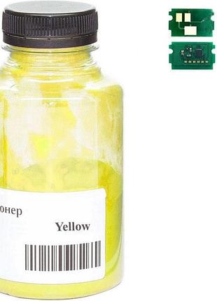Тонер + чип анк для kyocera p6230/m6230/m6630 бутль 180г 6000 ст. yellow (50000148)