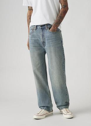 Новые джинсы levi’s (левис 565 loose straight jeans) с англии 32x32m