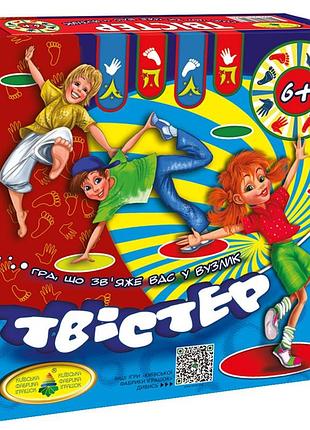 Гра "твістер" 85297 з рулеткою