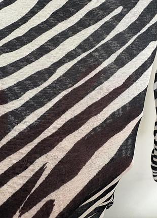 Лонг сетка topshop зебра 6