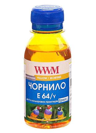 Чернила wwm для epson l110/l210/l355 100г yellow водорастворимые (e64/y-2)